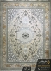 فرش طرح لنا نقره ای