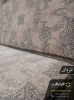 نمای نزدیک پشتی طرح افشون نقره ای