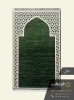 فرش سجاده ای طرح گنبدی سبز 700 شانه