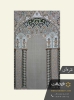 فرش سجاده ای محرابی نقره ای