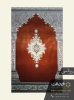 فرش سجاده ای طرح رضوان روناسی