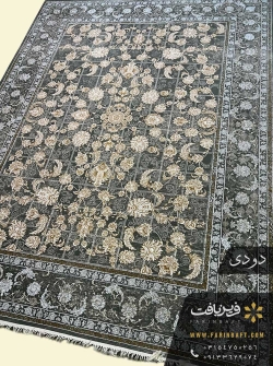 فرش طرح افشان ترمه وینتیج فرین بافت