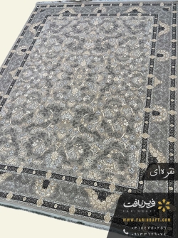فرش طرح شکوفه فرین بافت